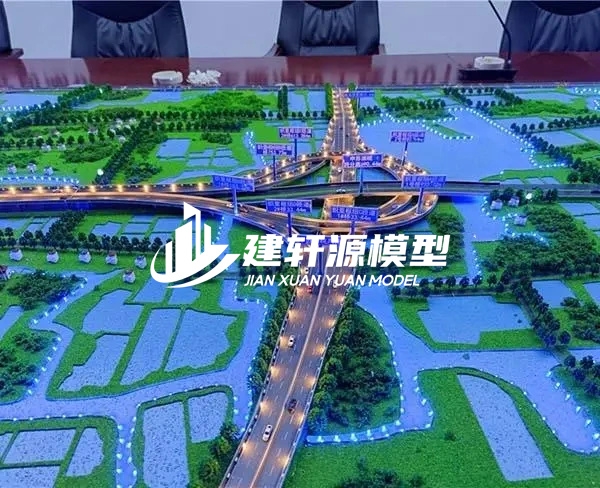 江海高速公路沙盘定制